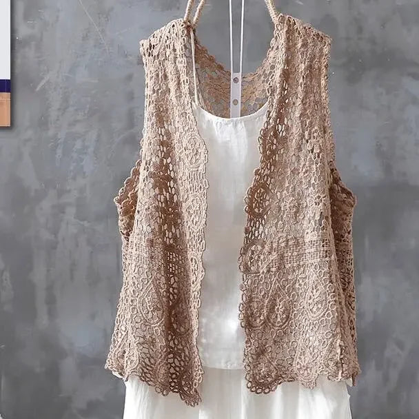 Vintage Literary Elegant Top - Palm and Thread