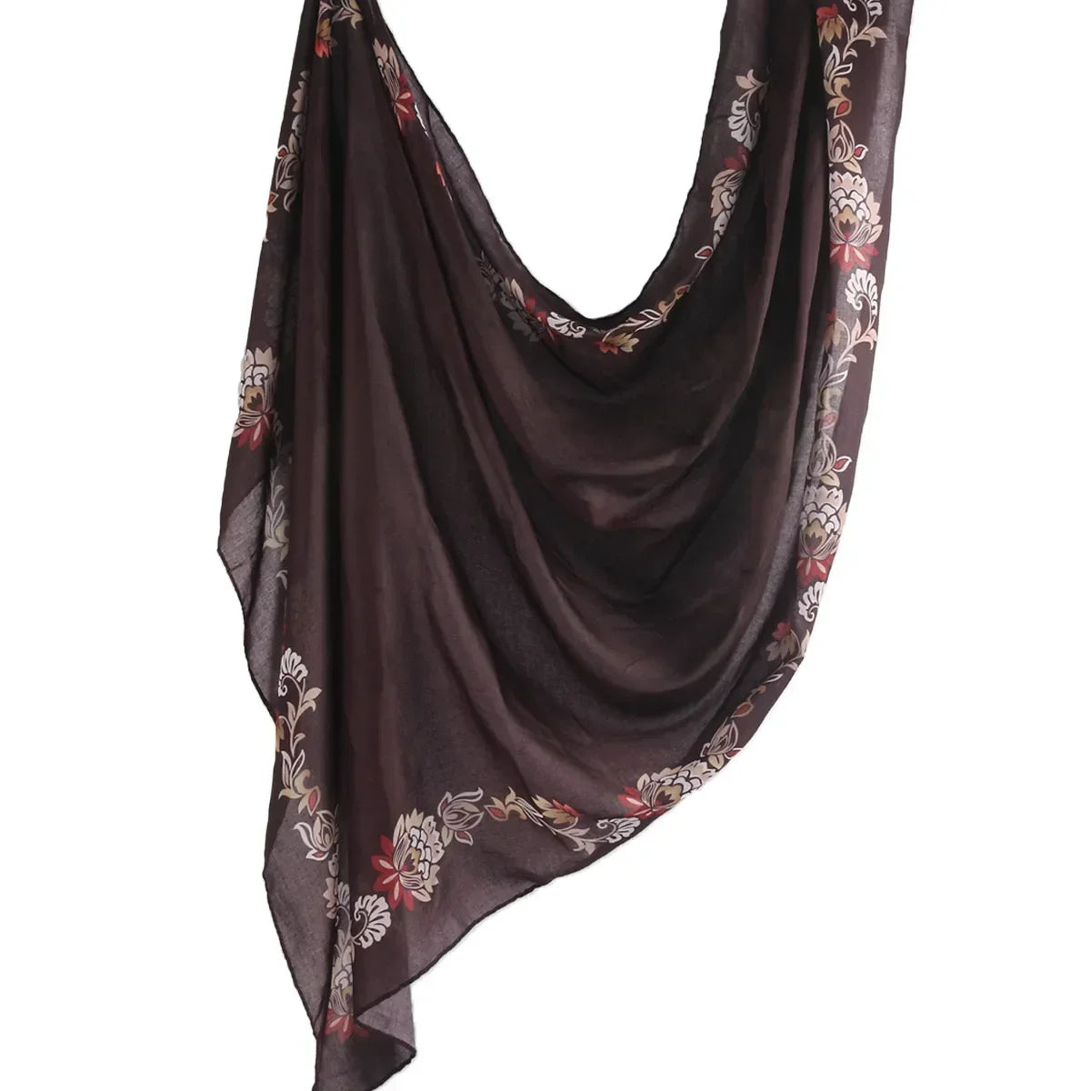 New Watercolor Tie-Dye Cotton Scarf - Palm and Thread