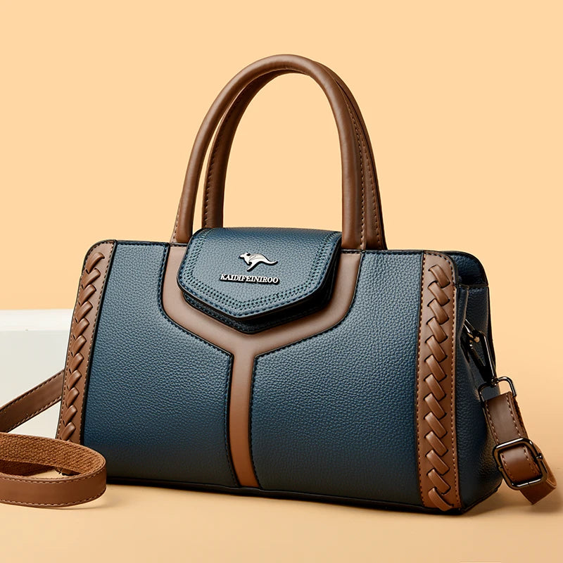 Soft Leather Shoulder Bag - Palm and Thread