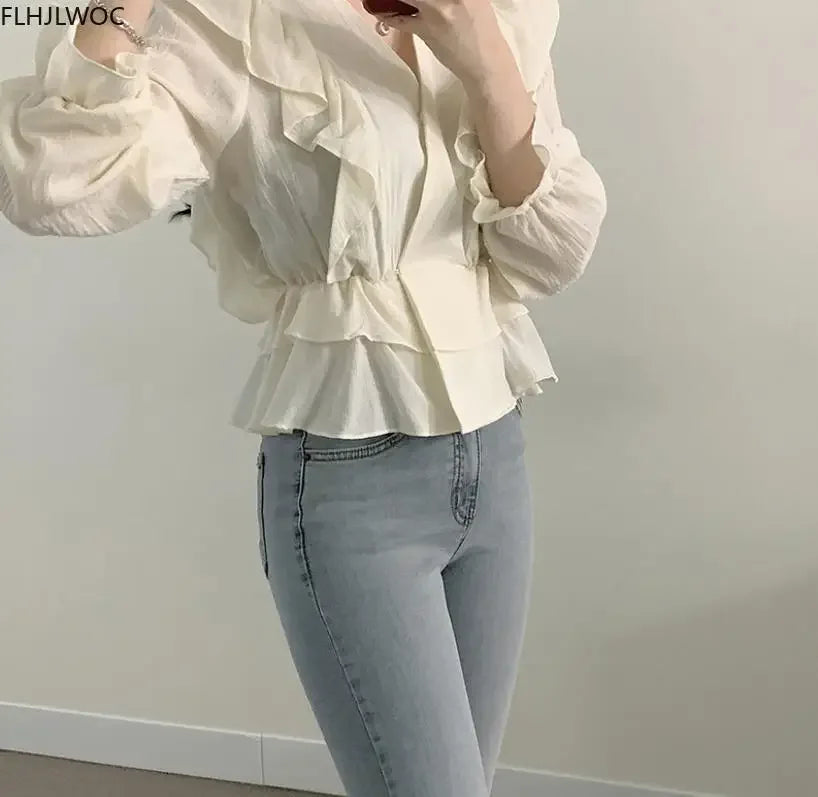 Cute Flare Sleeve shirt top - Palm and Thread