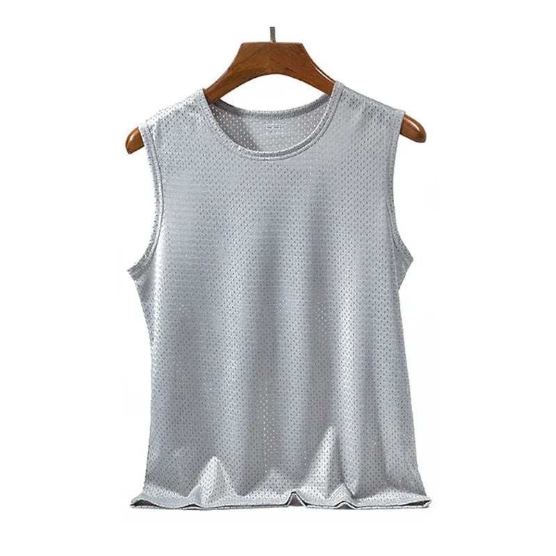 Ice Silk Mesh Tank Top - Palm and Thread