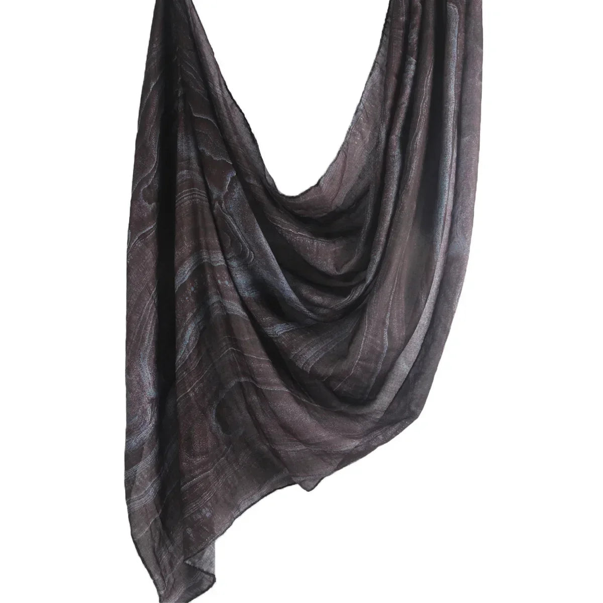 New Watercolor Tie-Dye Cotton Scarf - Palm and Thread