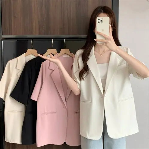 Breeze Form Summer Suit Jacket