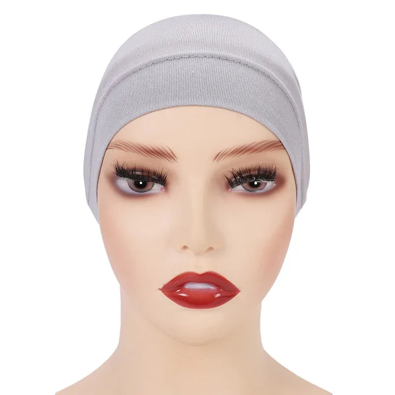 Soft Cotton Under Scarf Cap Turban - Palm and Thread