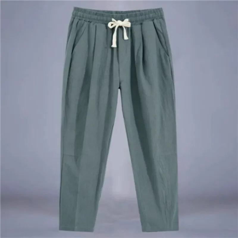 Cotton Linen Fashion Casual Pant - Palm and Thread