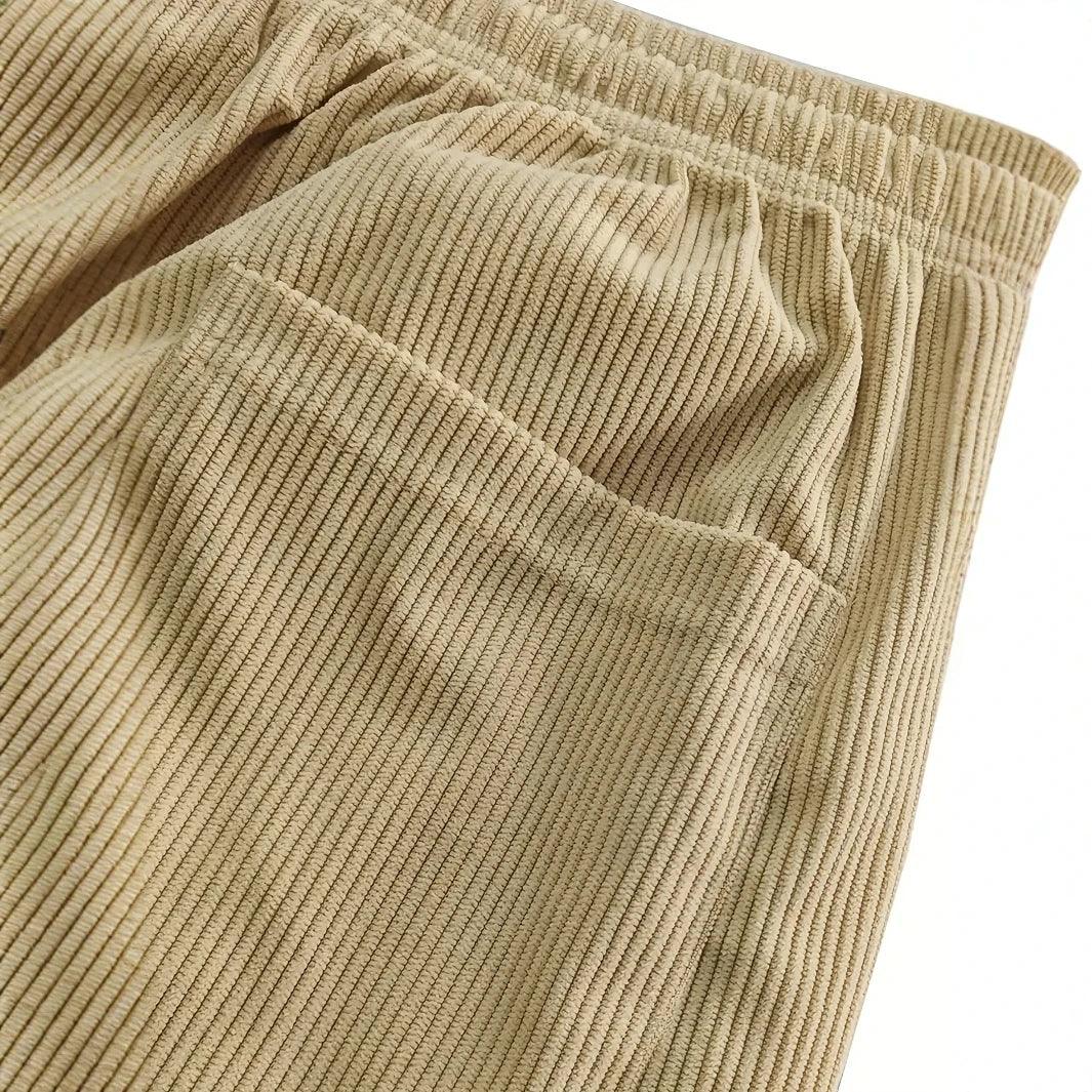 Corduroy Straight Leg Pant - Palm and Thread