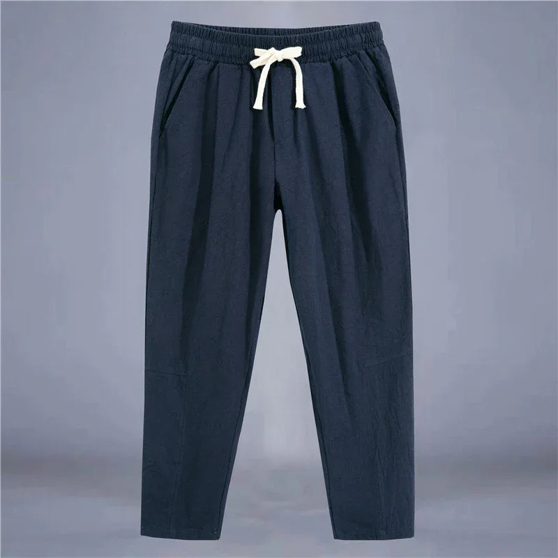 Cotton Linen Fashion Casual Pant - Palm and Thread