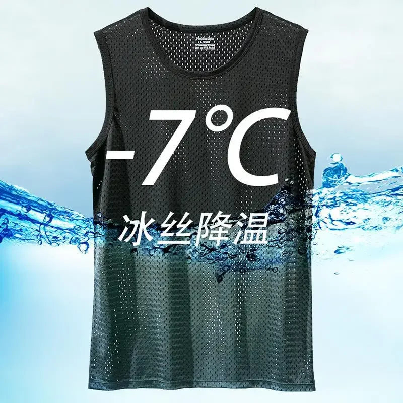 Ice Silk Mesh Tank Top - Palm and Thread