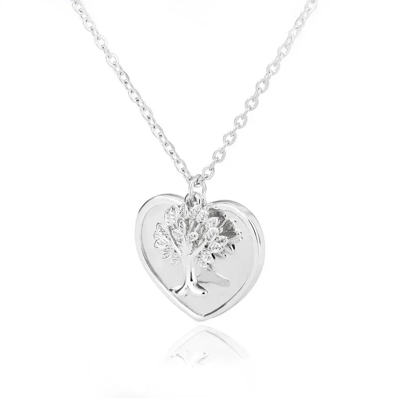 Tree of Life Stainless Steel Necklaces - Palm and Thread