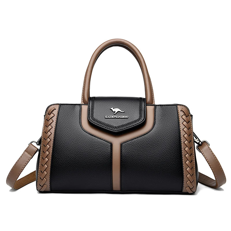 Soft Leather Shoulder Bag - Palm and Thread