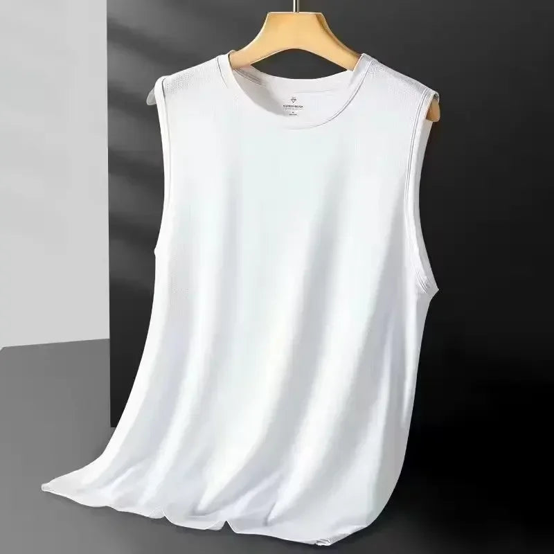 Ice Silk Mesh Sleeveless T-shirt Tank Top - Palm and Thread