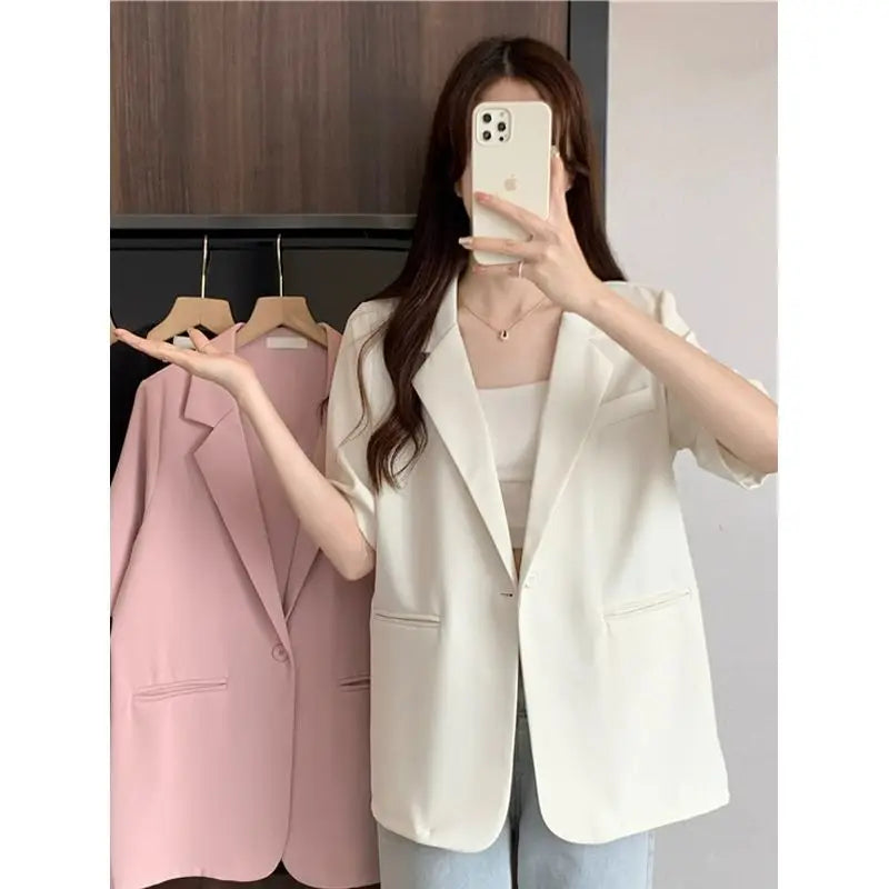 Breeze Form Summer Suit Jacket