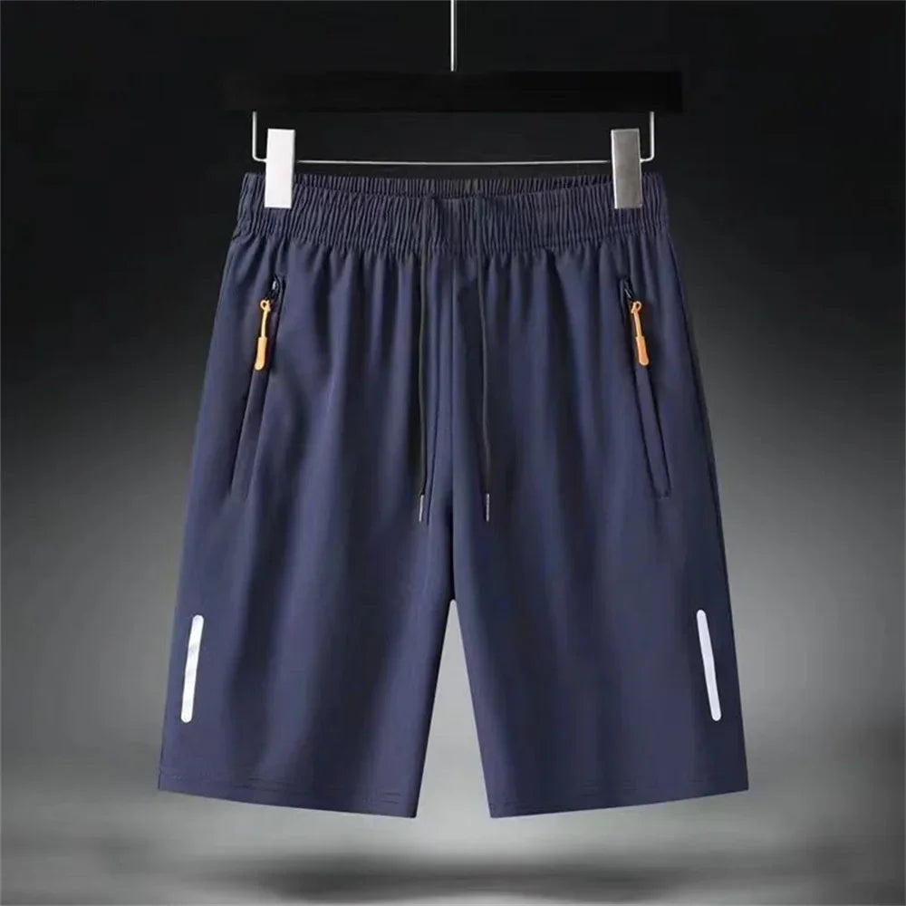 Ultra-thin Ice Silk Beach Casual Short - Palm and Thread