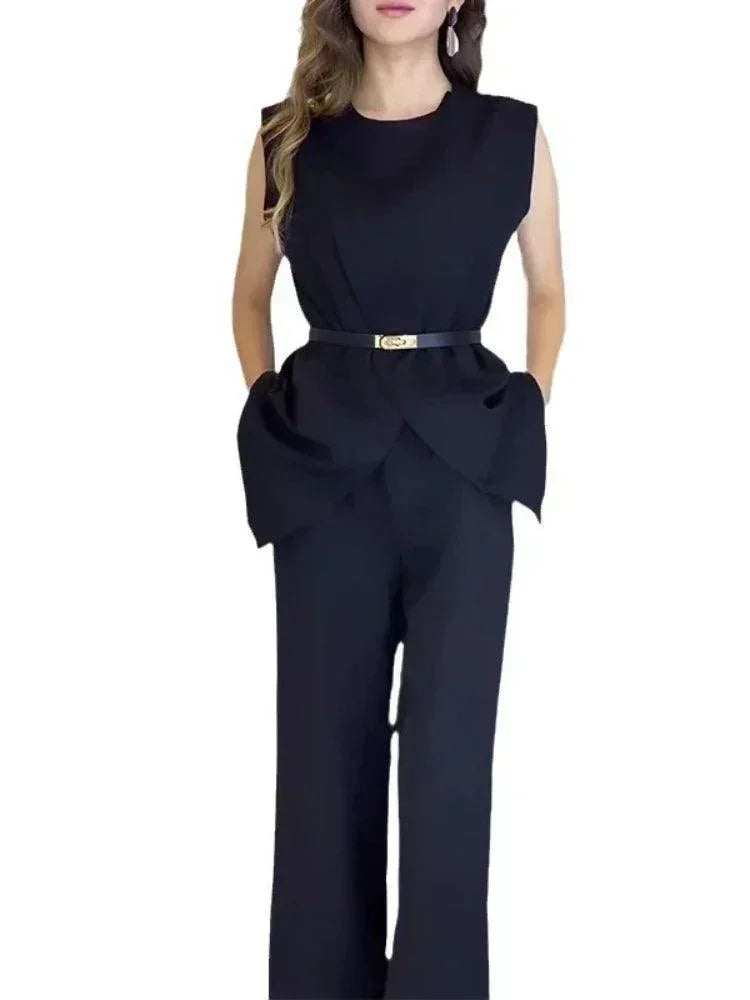 Sleeveless High Waist Top - Palm and Thread