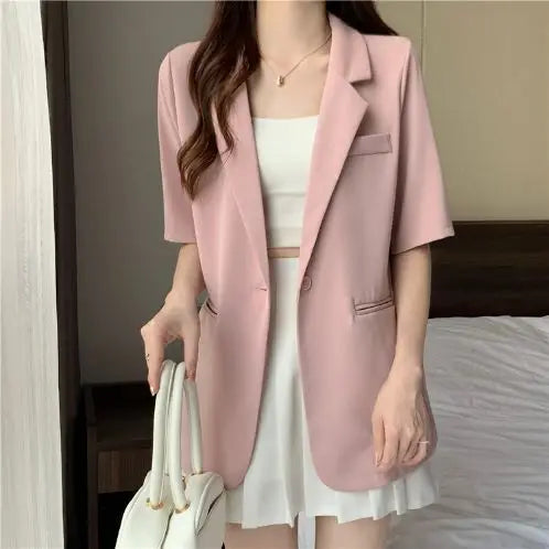 Breeze Form Summer Suit Jacket
