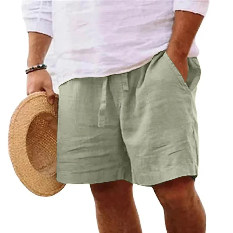 Cotton Solid Color Short - Palm and Thread