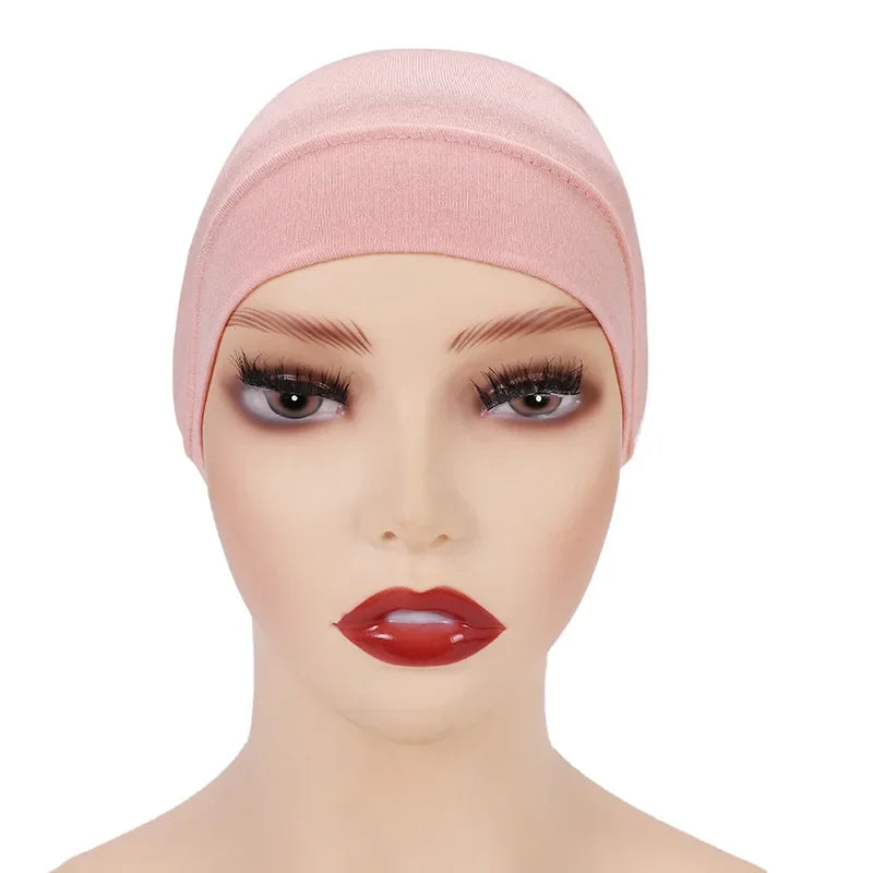 Soft Cotton Under Scarf Cap Turban - Palm and Thread