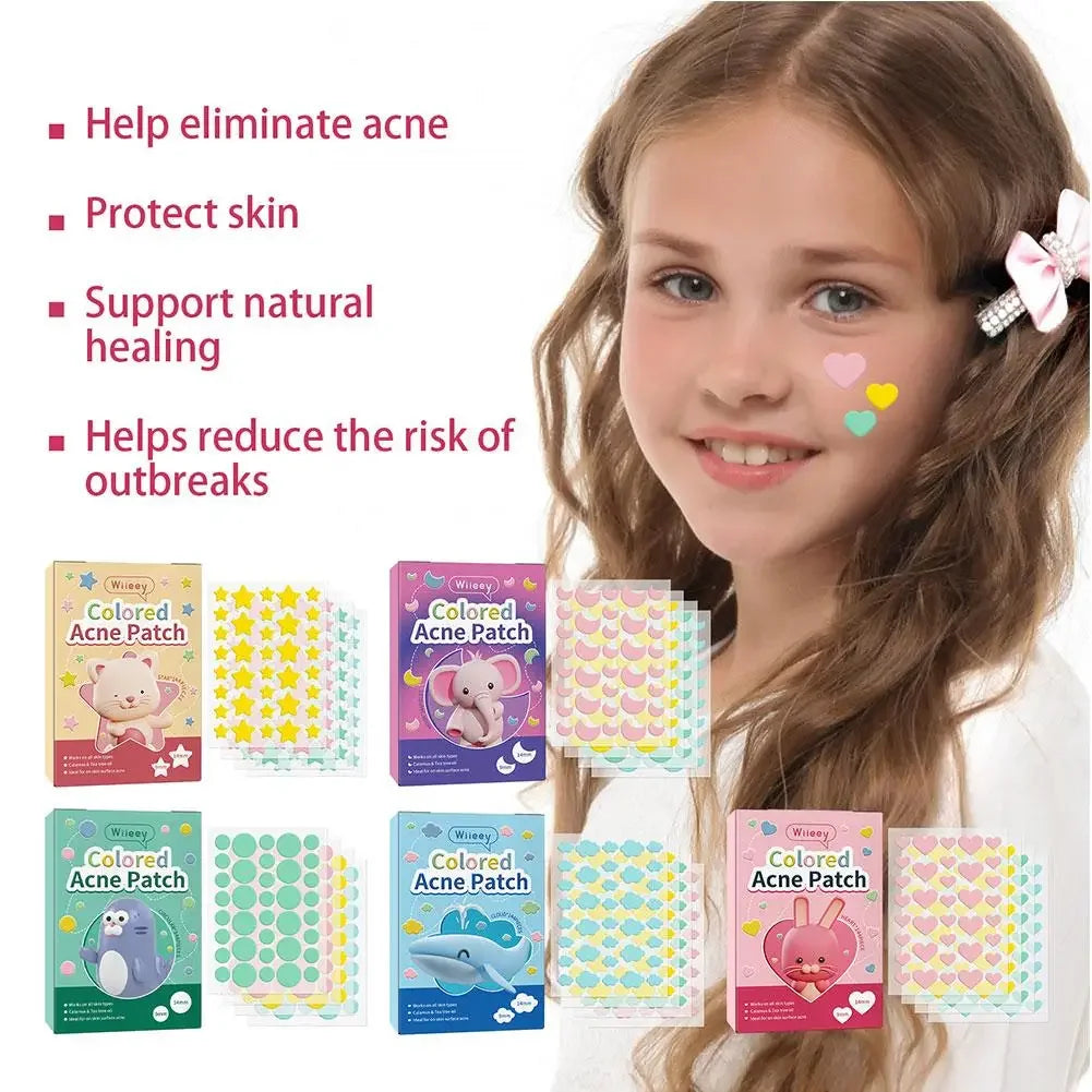 Pimple Patch Colorful Invisible Acne Removal Sticker - Palm and Thread