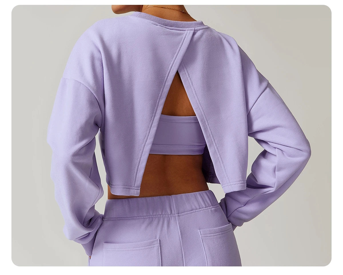 Women's Multi-Piece Sweat Suit Set