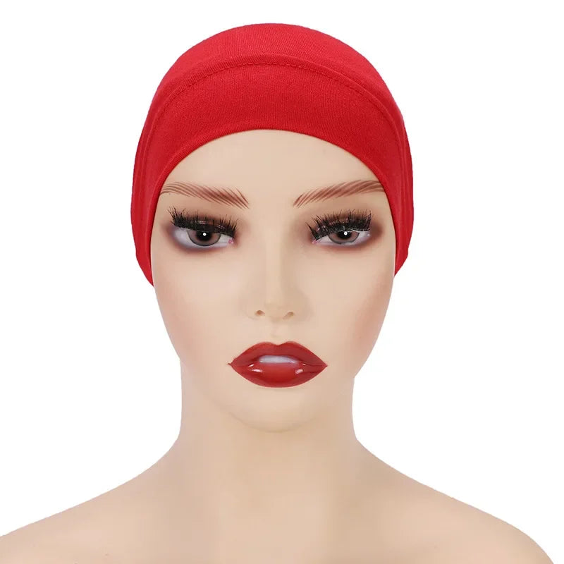 Soft Cotton Under Scarf Cap Turban - Palm and Thread