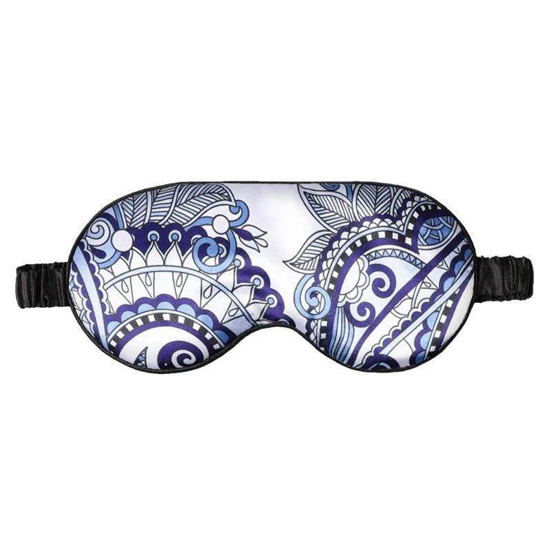 Silk Sleep Eye Mask for Travel - Palm and Thread