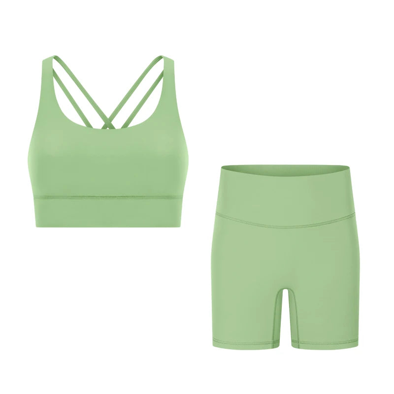 Gym Set – Push-Up Sports Bra