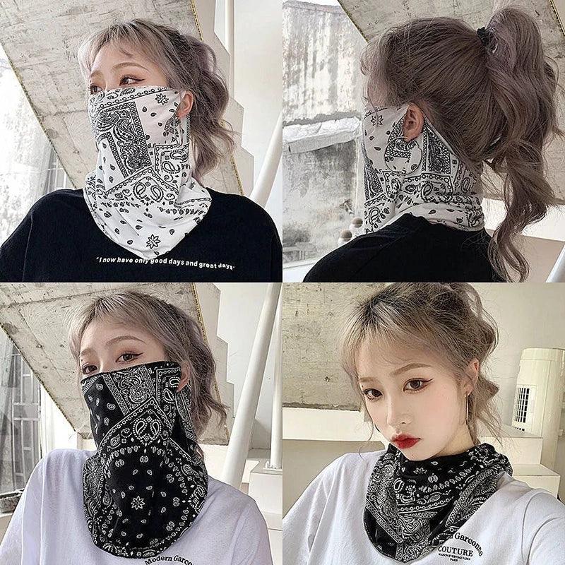 Fashion Punk Sunscreen Mask Scarf - Palm and Thread