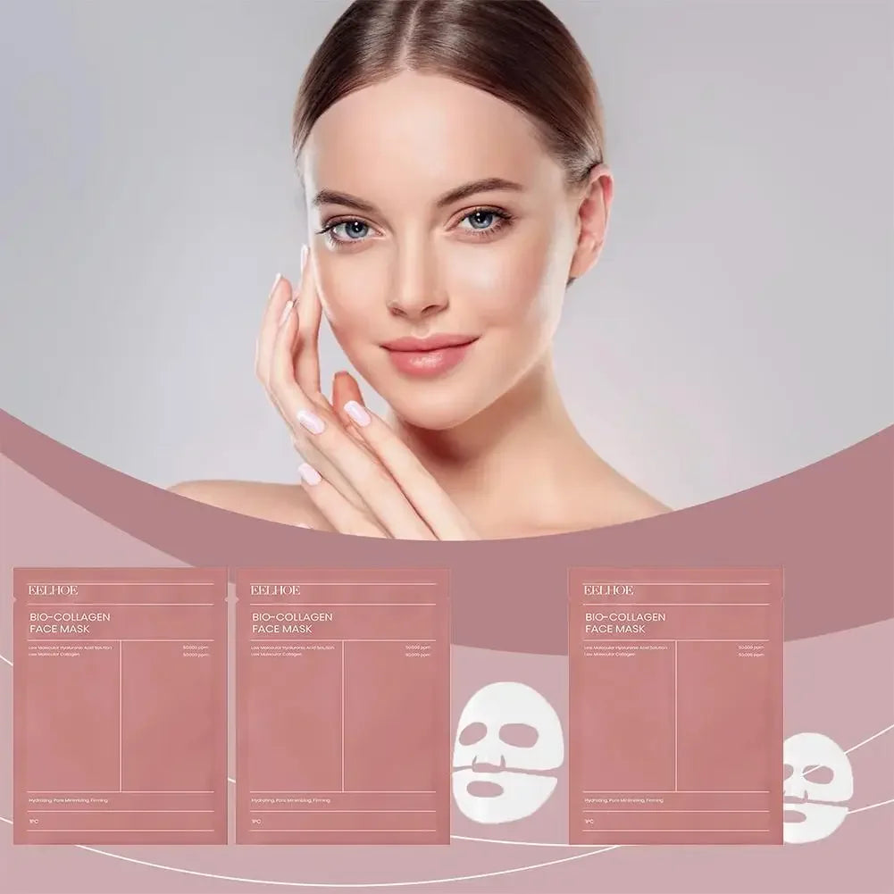 Collagen Moisturizing Oil-Control Brightening Face Mask - Palm and Thread