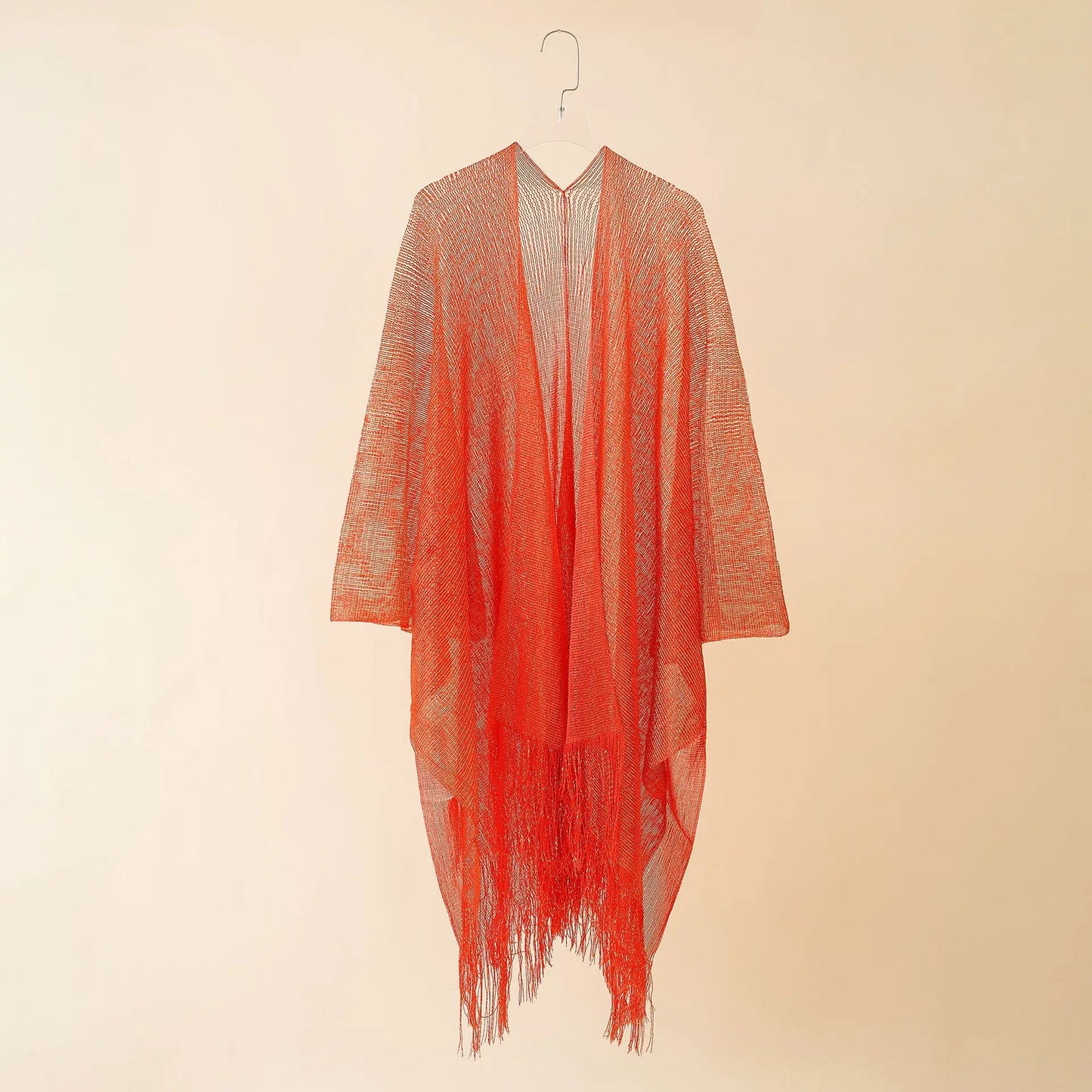 Fashion Tassel Gold Bikini Cover-Up