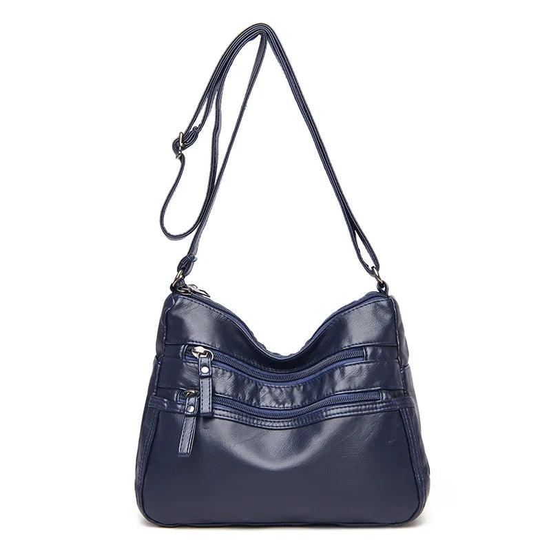 High Quality Soft Leather Shoulder Bag - Palm and Thread