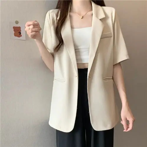 Breeze Form Summer Suit Jacket