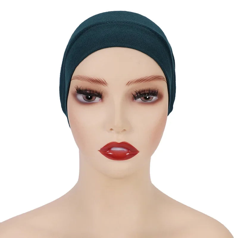 Soft Cotton Under Scarf Cap Turban - Palm and Thread