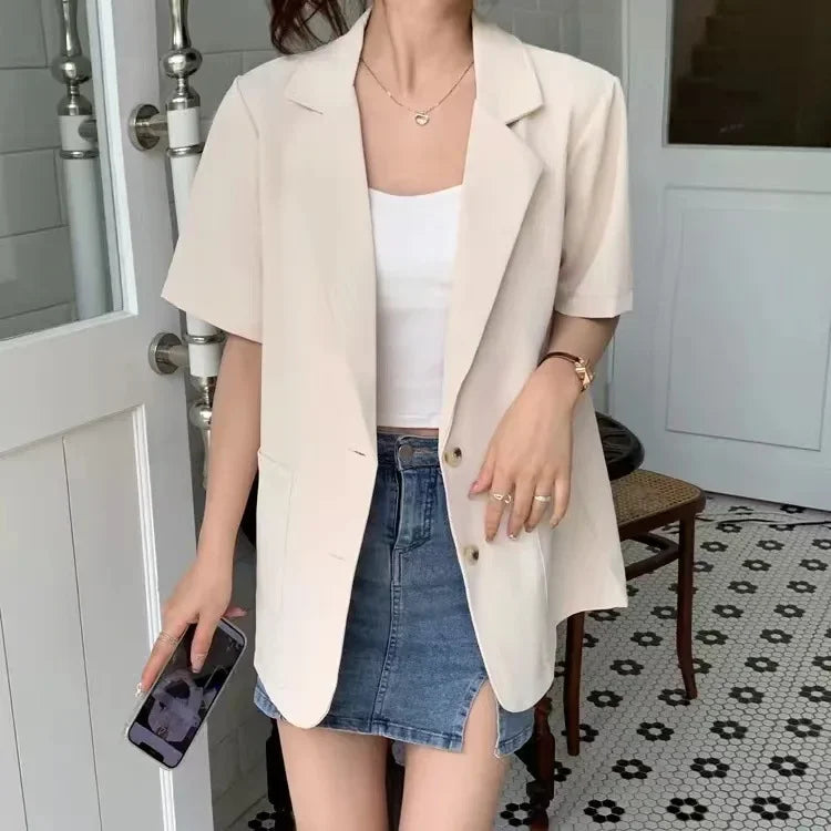 Urban Grace Short Sleeve Suit Jacket
