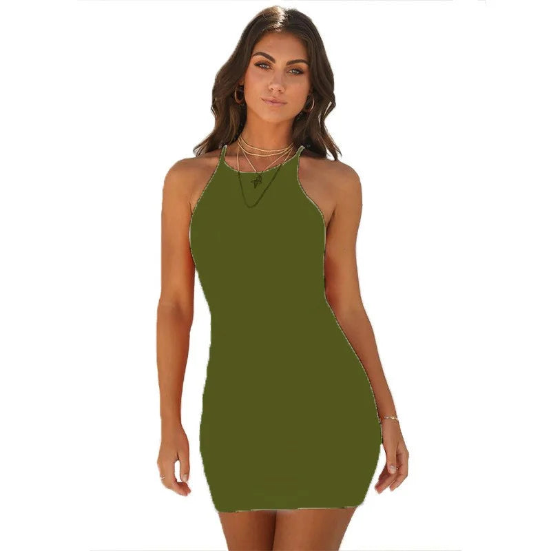 Sexy Sleeveless Bodycon Mini Dress