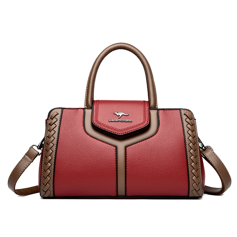 Soft Leather Shoulder Bag - Palm and Thread