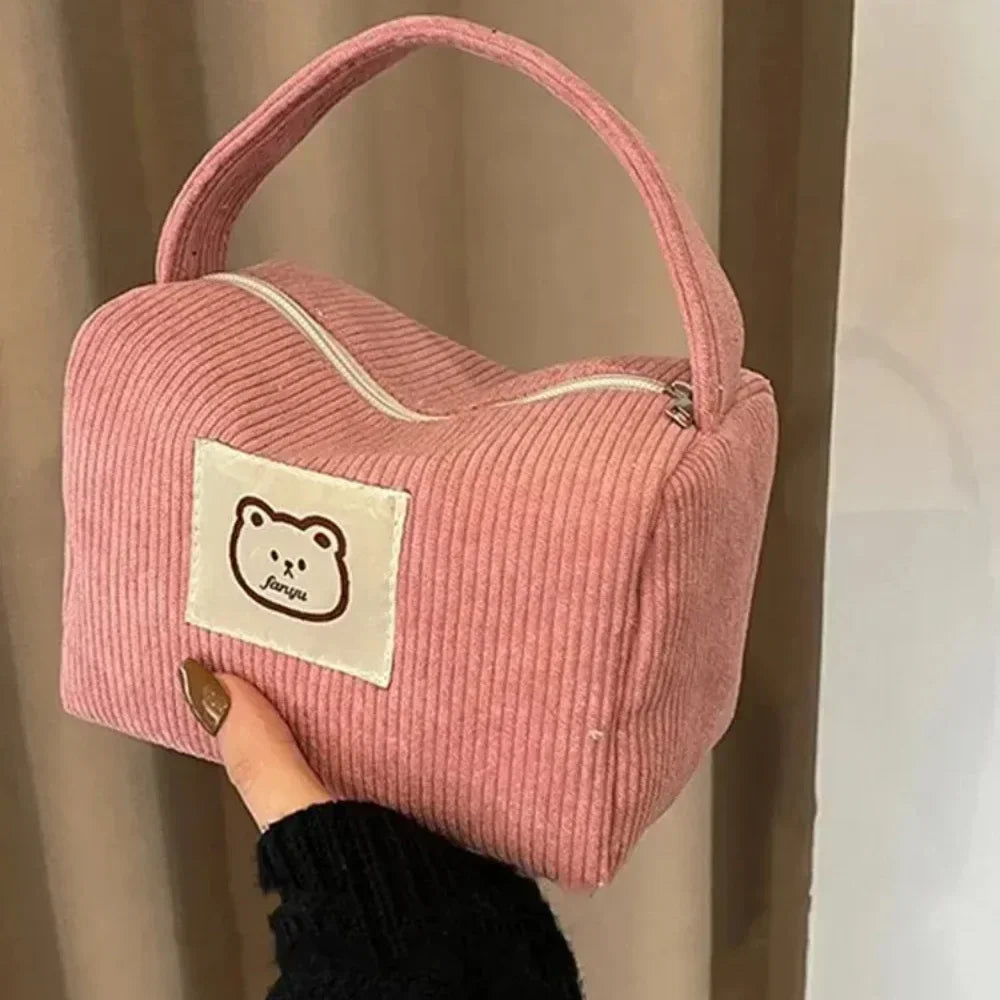 Cosmetic Plush Cute Handbag - Palm and Thread