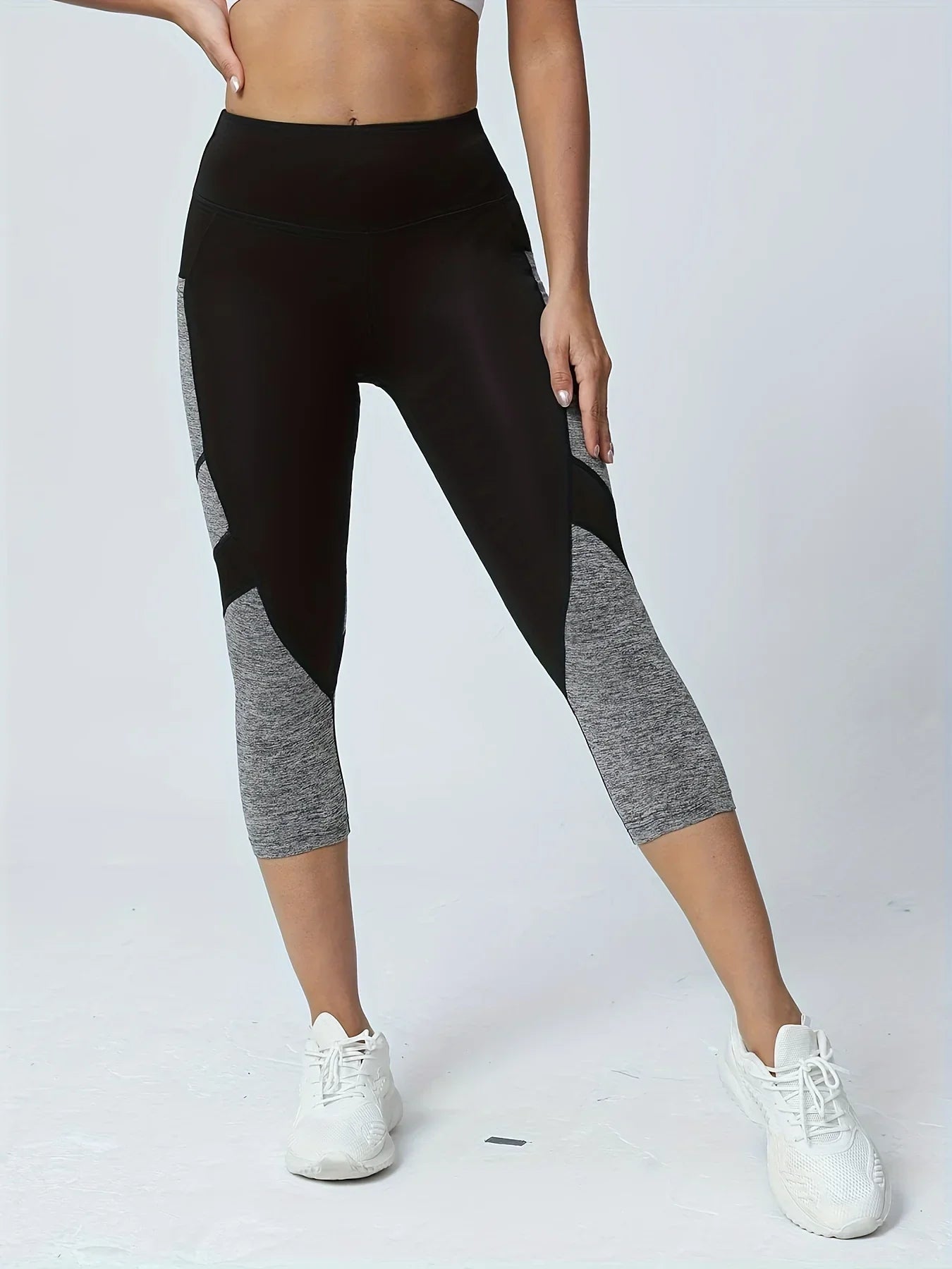 Patchwork Pocket High Waist Yoga Pant - Palm and Thread
