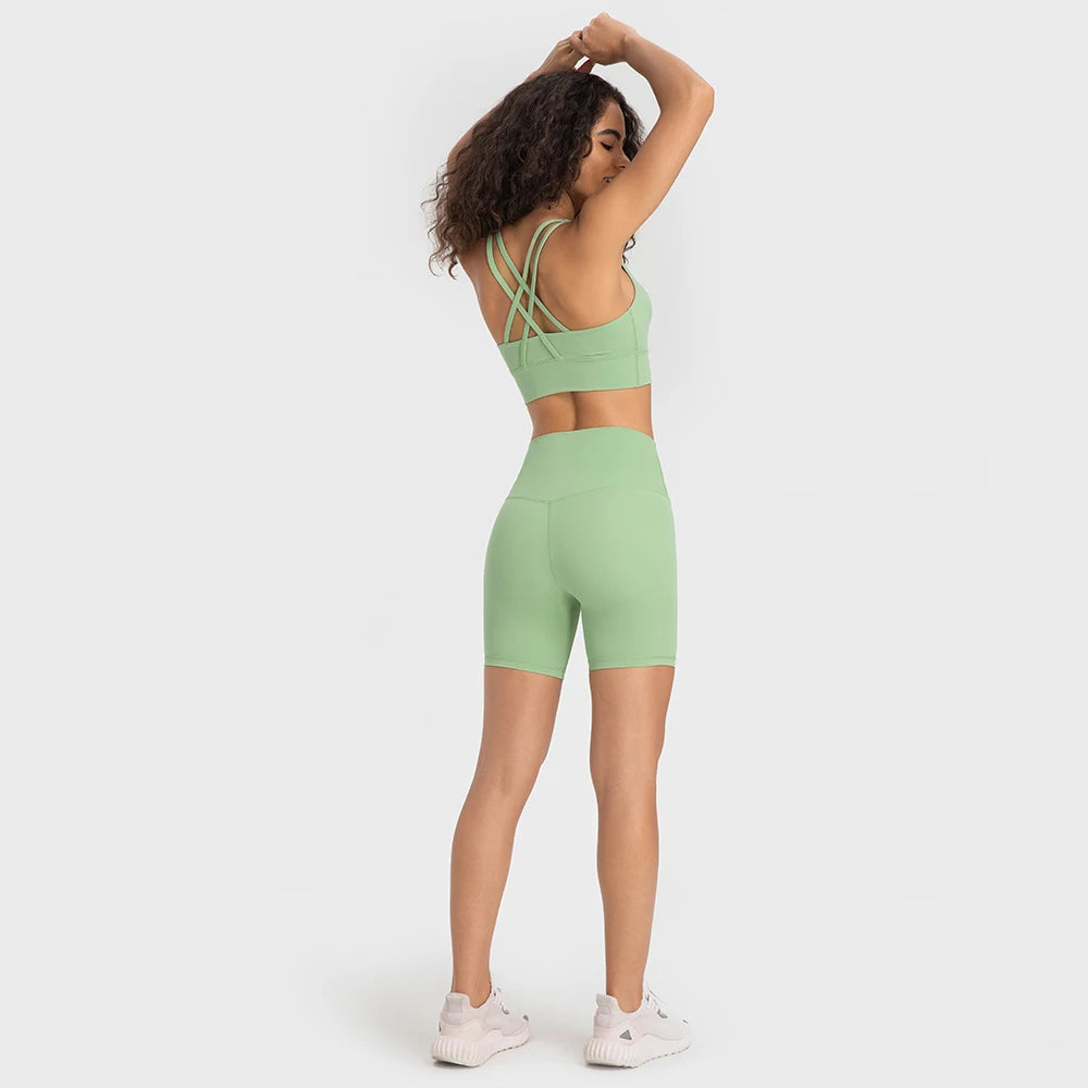 Gym Set – Push-Up Sports Bra