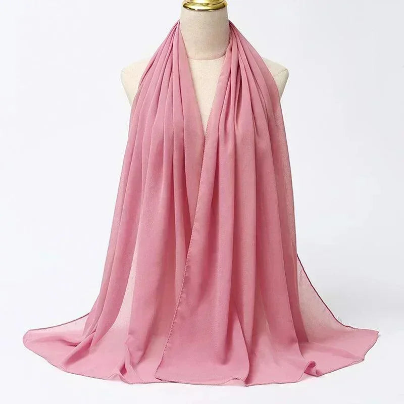 Chiffon Hijab Head Wrap - Palm and Thread