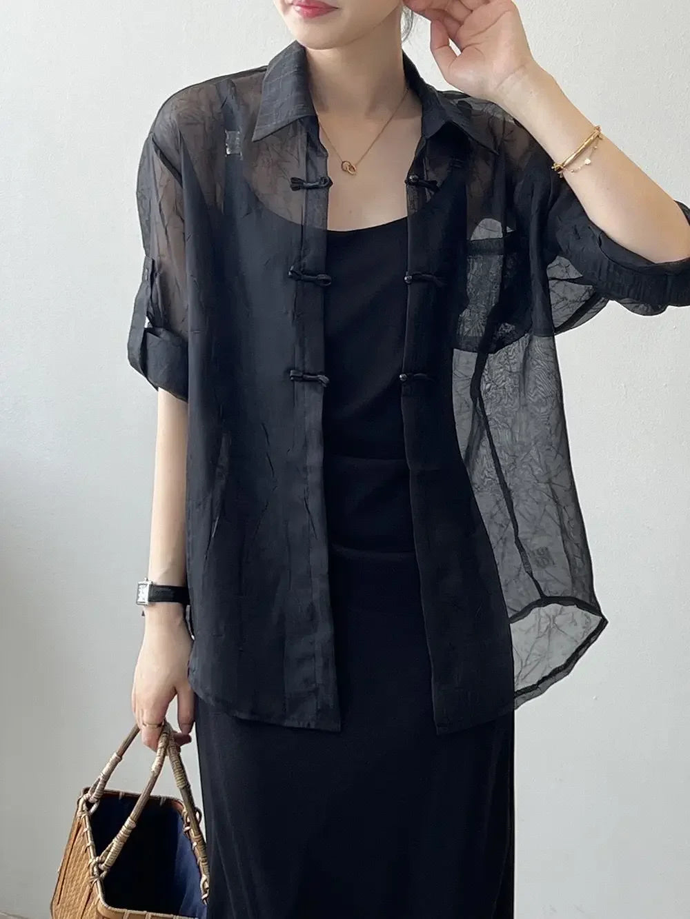 New Style Buttoned Style Shirt - Palm and Thread
