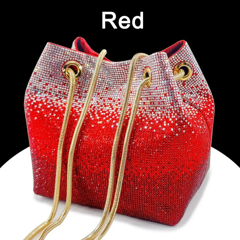 Italian Design Luxury Shiny Handbag - Palm and Thread