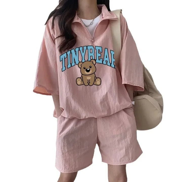Blush Move Half-Zip Sport Set