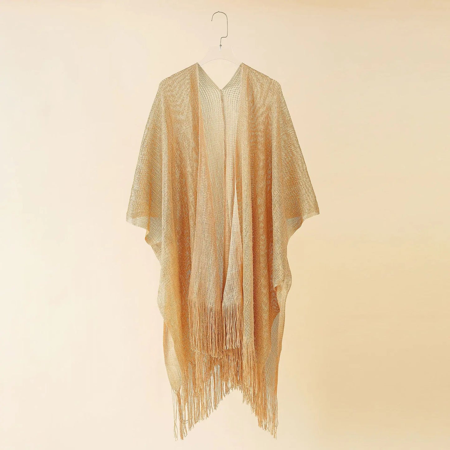 Fashion Tassel Gold Bikini Cover-Up