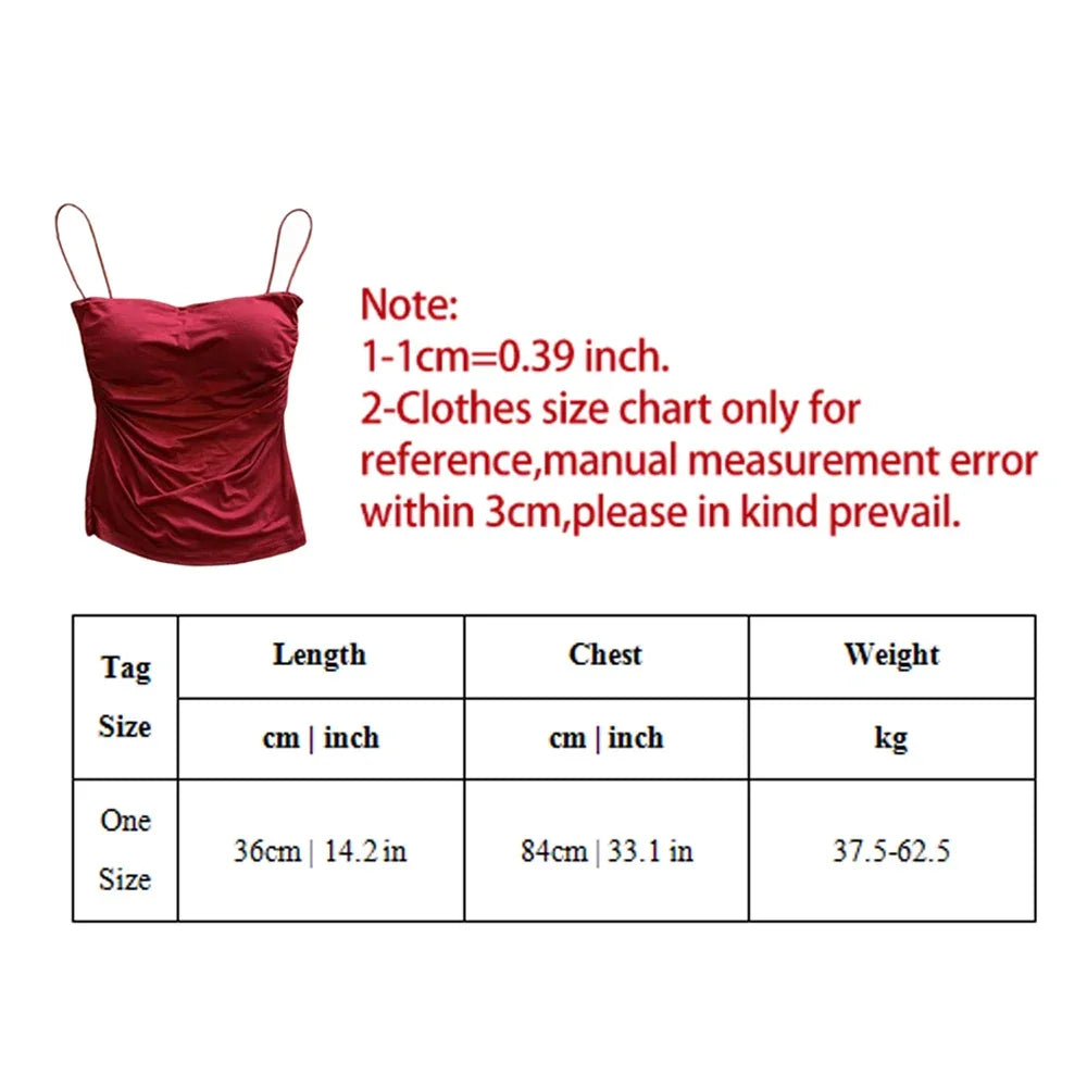 Camisole With Built In Bra Spaghetti Strap Tank - Palm and Thread