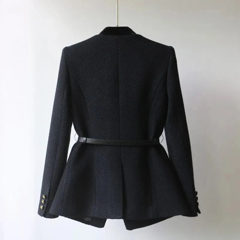Blazer Long Sleeve Elegant Coat Top- Palm and Thread