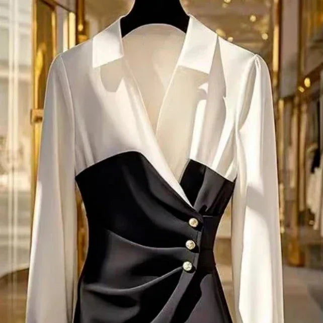 Long Sleeve Elegant Shirt - Palm and Thread