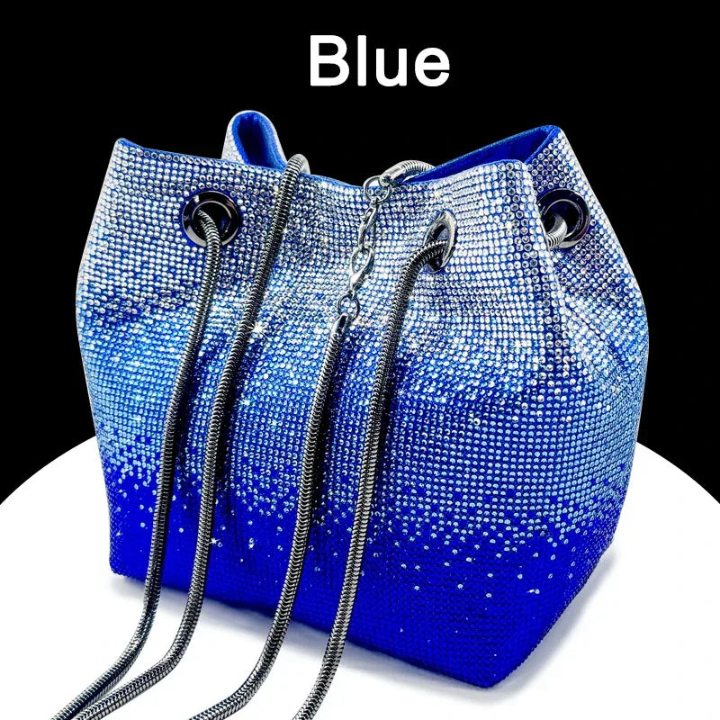 Italian Design Luxury Shiny Handbag - Palm and Thread