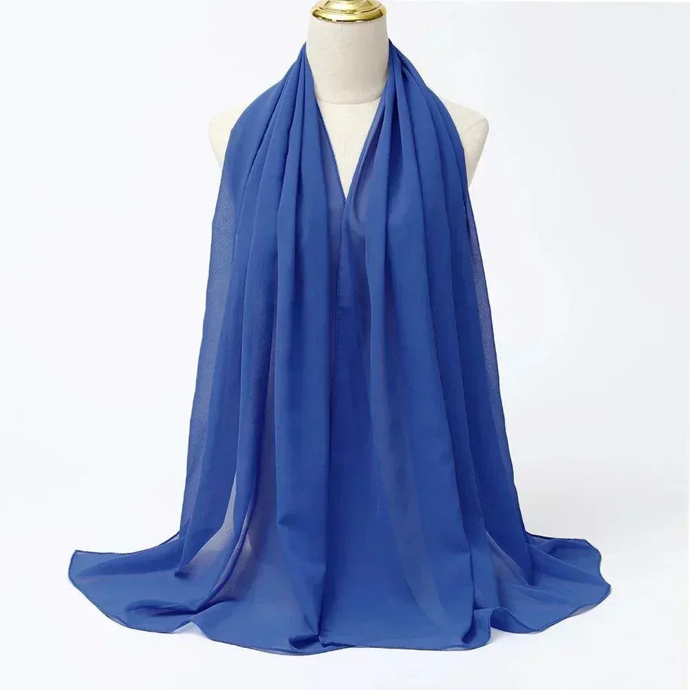 Chiffon Hijab Head Wrap - Palm and Thread