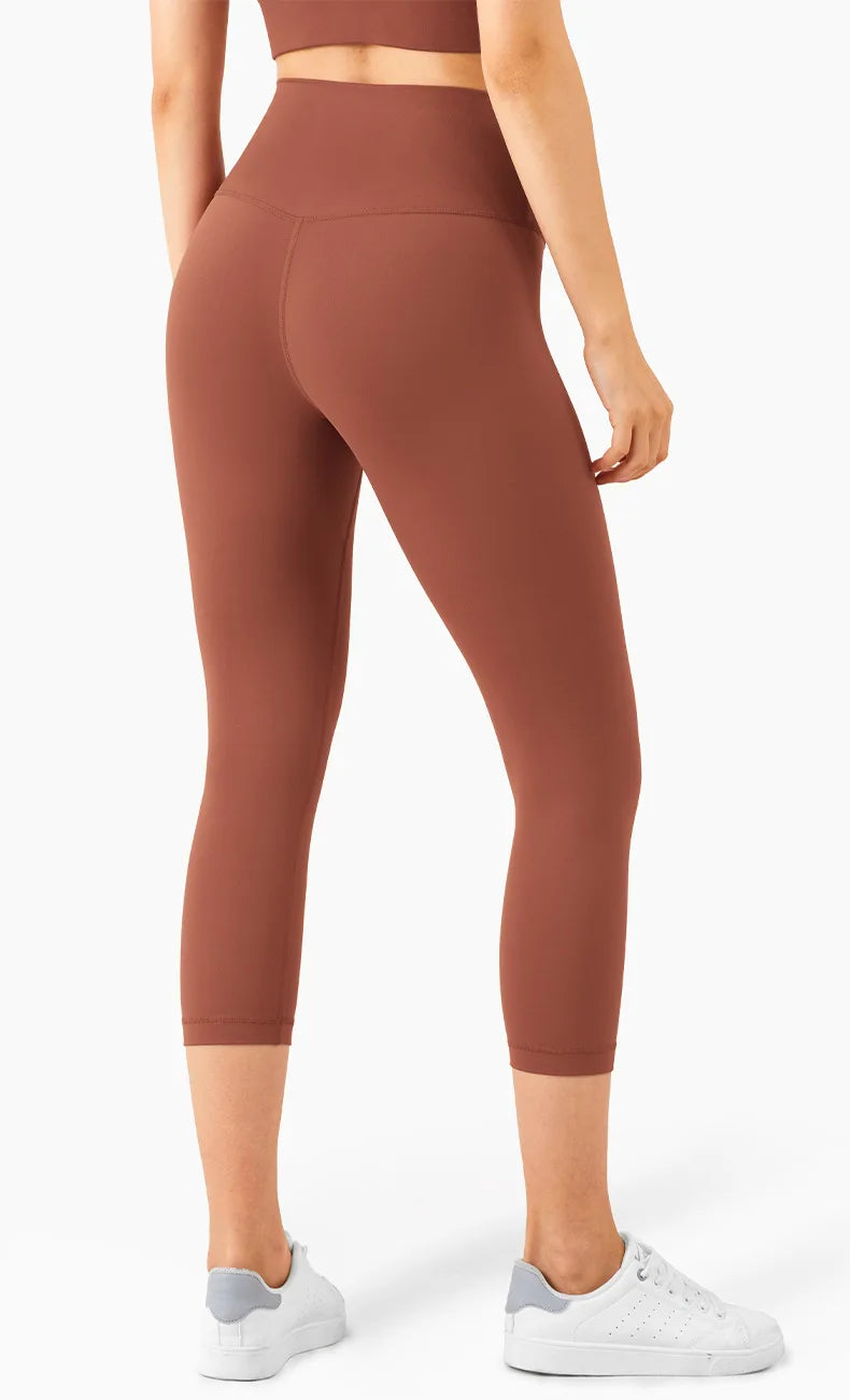 Women's High-Waist Capri Yoga Pants