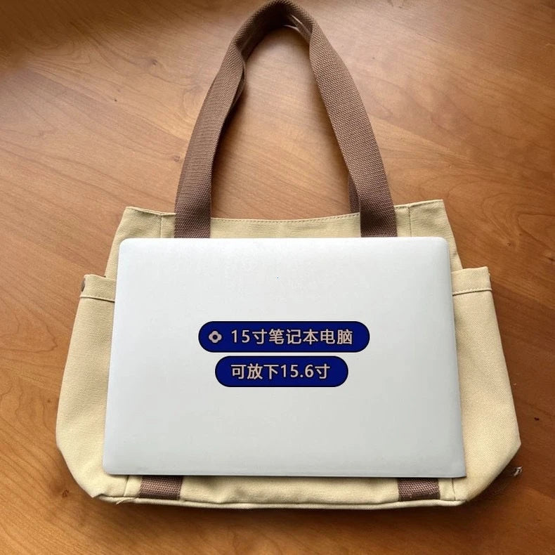 Large Capacity Canvas Tote Bag